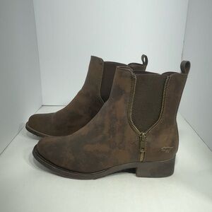 Rocket Dog Brown Ankle Booties